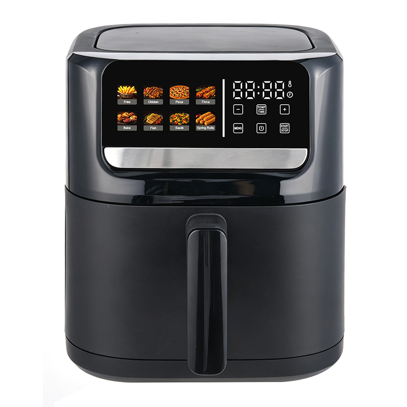 Freidora de aire digital con pantalla táctil de 5 l y mango desmontable