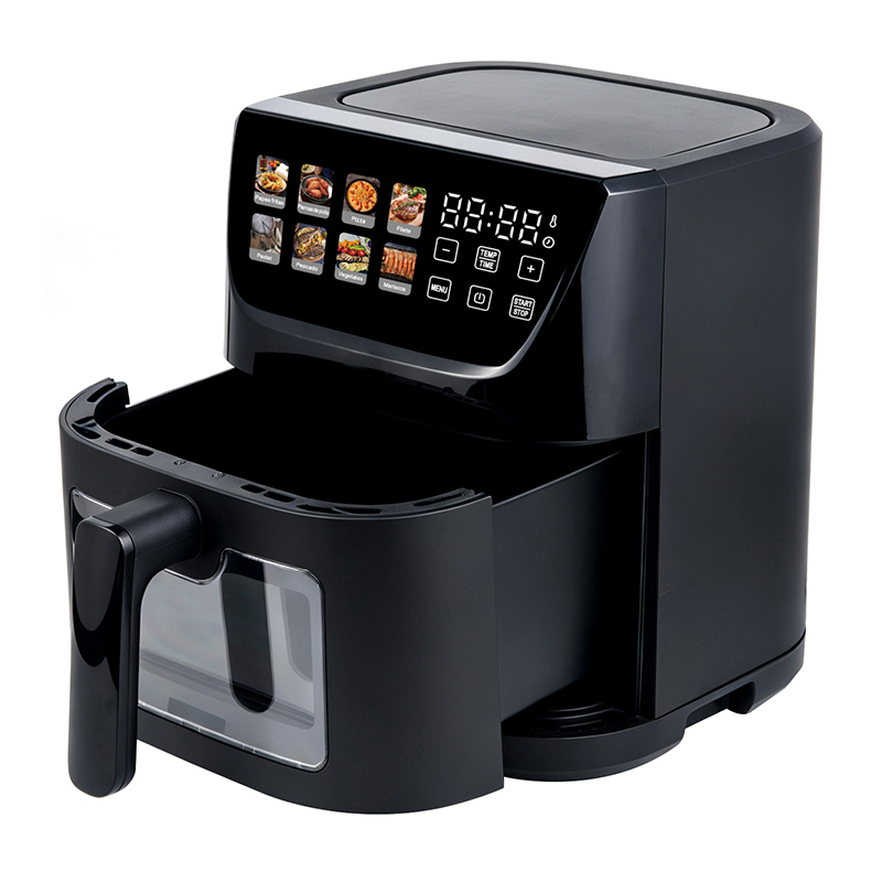 Freidora de aire Clear View de 5 litros con mango desmontable