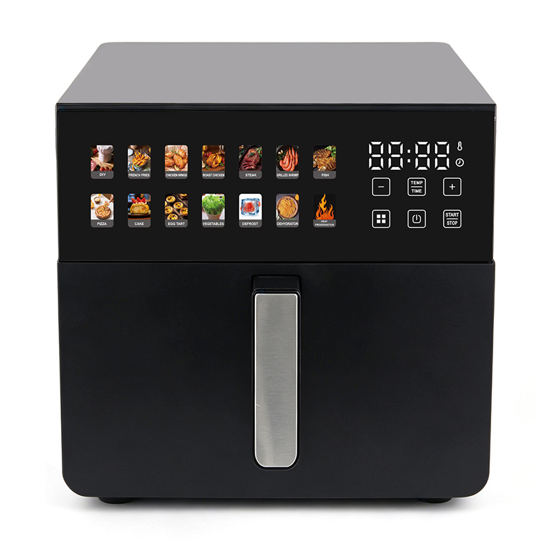 Horno freidora de aire digital de gran capacidad de 15 l